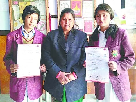 Reached the third round in the National Neha, Anjali